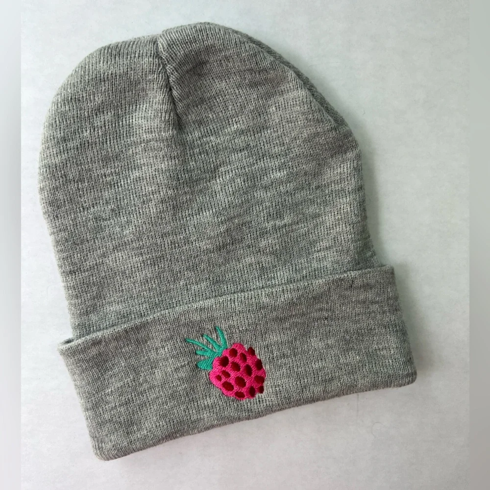 Kids Strawberry Beanie - OS